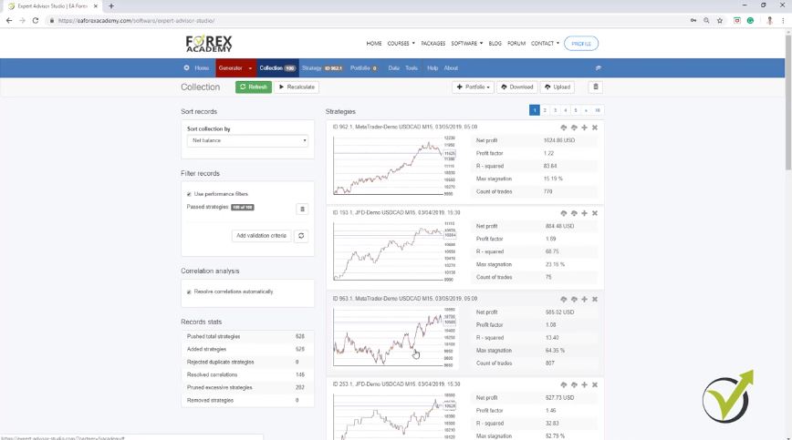 Forex algo software.