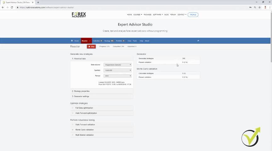 Gold Expert Advisor.