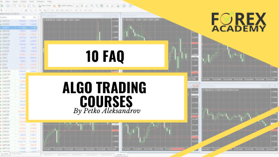 Top 10 FAQ: Algo trading courses