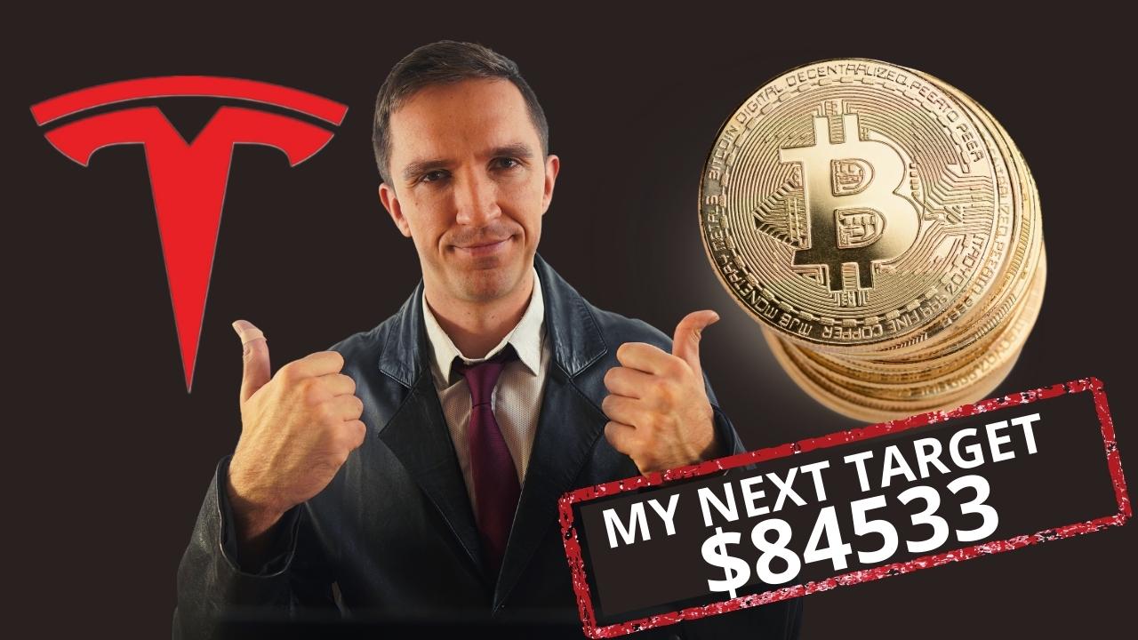 Tesla Buys Bitcoin: My Next Target is $84,533.86