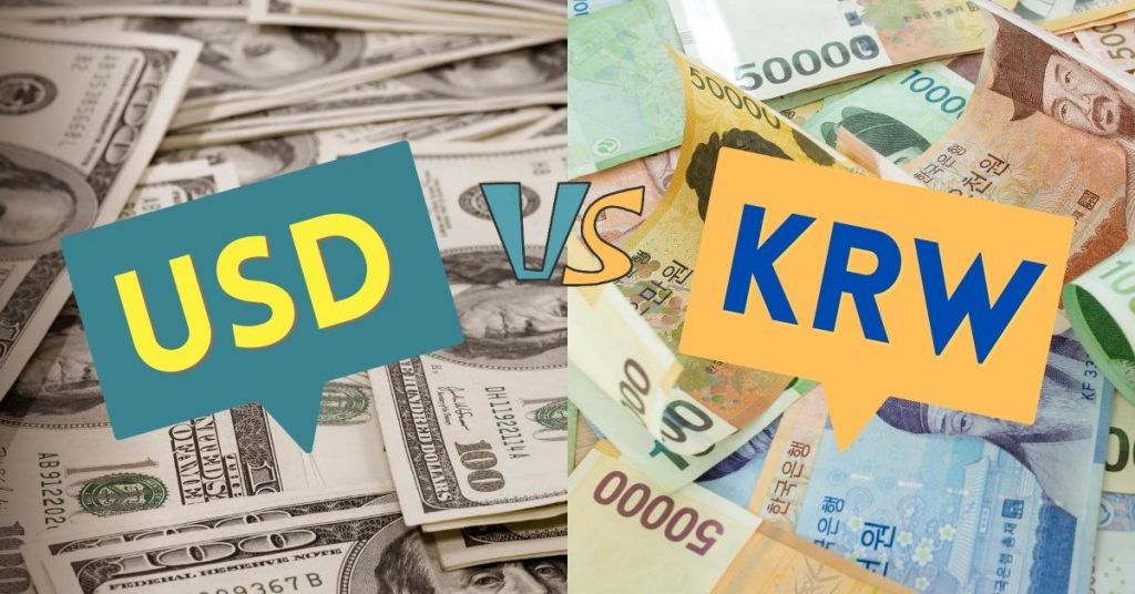 The most volatile Forex currency pairs USDKRW