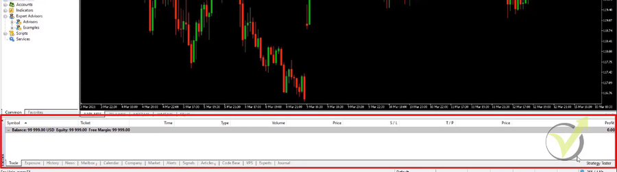 MetaTrader 5 Trading Terminal